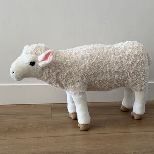 Melissa & Doug Cream and White Sheep Plush giant